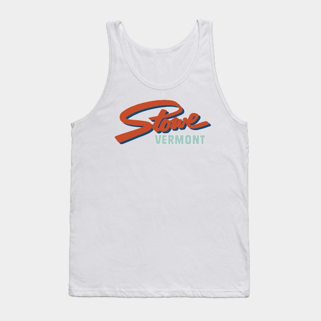 Stowe Vermont Tank Top by ROEDERcraft